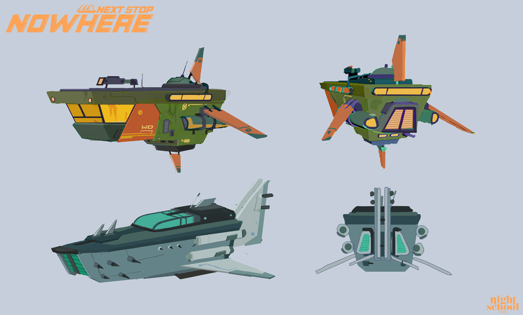 Next Stop Nowhere - concept gallery